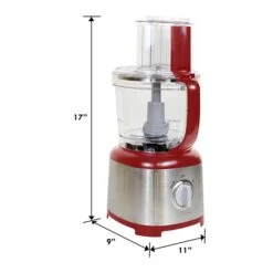 Robot Culinaire à 2 Lames Par Kenmore Rouge De 11 Tasses -Appareils Électroménagers 331063486 AlternateImage6 l