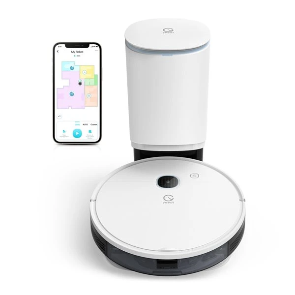Robot Aspirateur Vac Station De 3 000 Pa Avec Station D'évacuation Par Yeedi 1 Robot Aspirateur Vac Station De 3 000 Pa Avec Station D'évacuation Par Yeedi