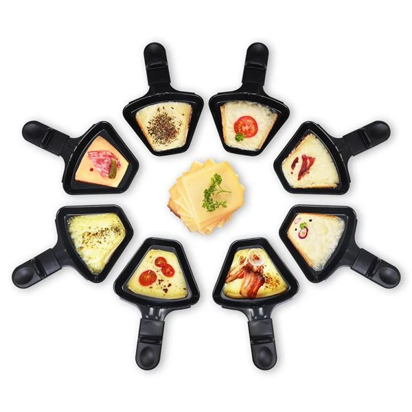 Ensemble à Fondue Et à Raclette Pour 8 Personnes Avec Gril En Granit Par Total Chef 5 Ensemble à Fondue Et à Raclette Pour 8 Personnes Avec Gril En Granit Par Total Chef – Image 5