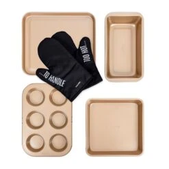 Ensemble De 6 Accessoires De Cuisson Pour Friteuse à Air MAXX Par Kalorik