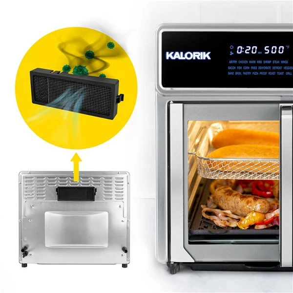 Ensemble De 3 Filtres à Charbon Actif Pour Friteuse à Air MAXX Par Kalorik 2 Ensemble De 3 Filtres à Charbon Actif Pour Friteuse à Air MAXX Par Kalorik – Image 2