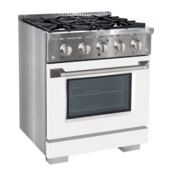 Cuisinière à Gaz De 30 Po Et 4,2 Po³ Avec 4 Brûleurs Et Four électrique à Convection Par Ancona -Appareils Électroménagers 332003918 AlternateImage2 l