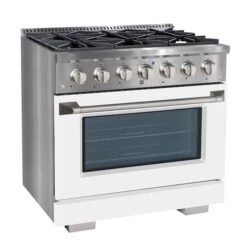 Cuisinière à Gaz De 36 Po Et 5,2 Po³ Avec 6 Brûleurs Et Four électrique à Convection Par Ancona 7 Cuisinière à Gaz De 36 Po Et 5,2 Po³ Avec 6 Brûleurs Et Four électrique à Convection Par Ancona -Appareils Électroménagers 332003947 AlternateImage2 l